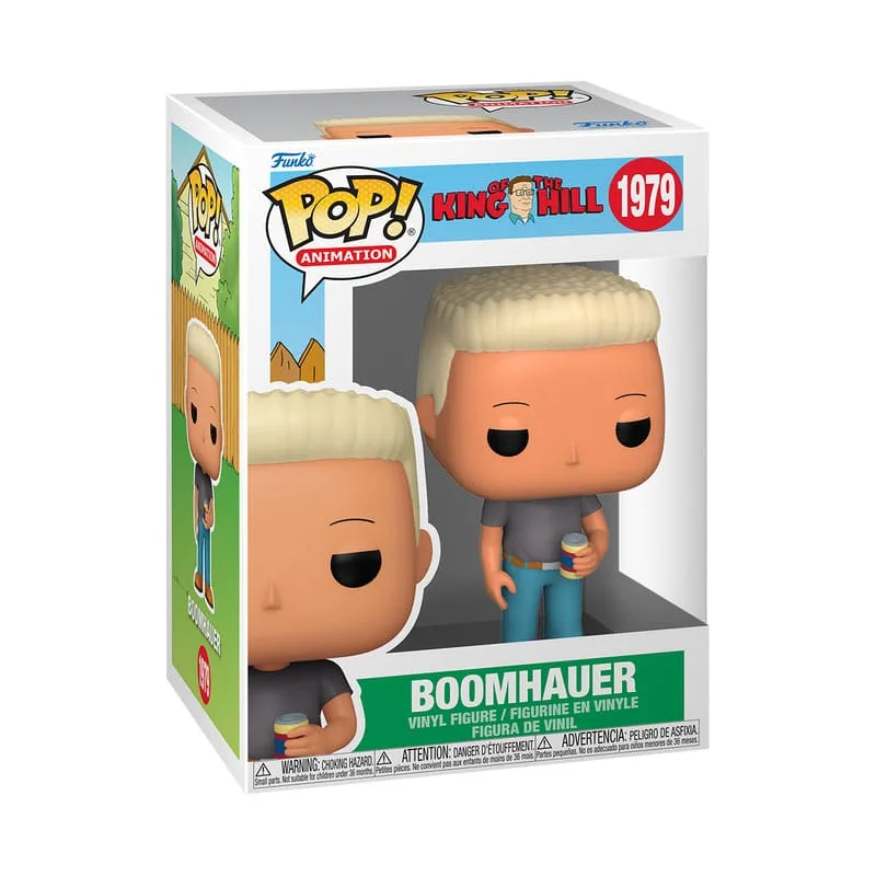 King of the Hill POP Vinyl Figure – Boomhauer 9 cm 2