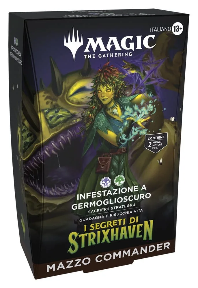 Magic the Gathering Commander Decks – Strixhaven Italian 5-Deck Case 8