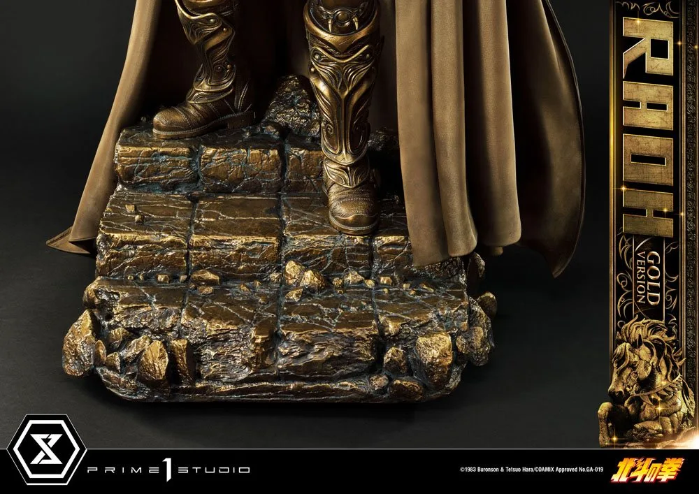 Fist of the North Star Statue – Raoh Gold Version 78 cm 16
