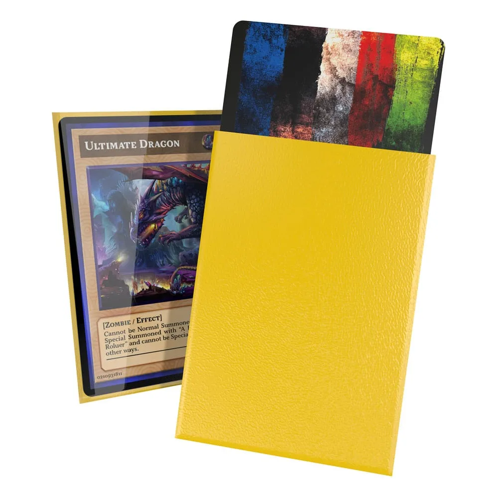 Ultimate Guard Card Sleeves – Yellow Cortex Japanese Size 62 x 89 mm 2