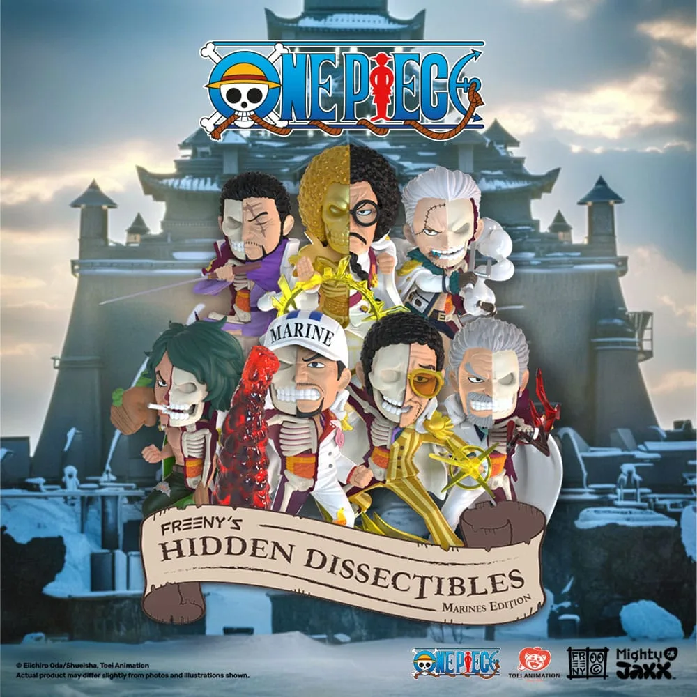 One Piece Vinyl Figure Display – Marines Blind Boxes 6-Pack