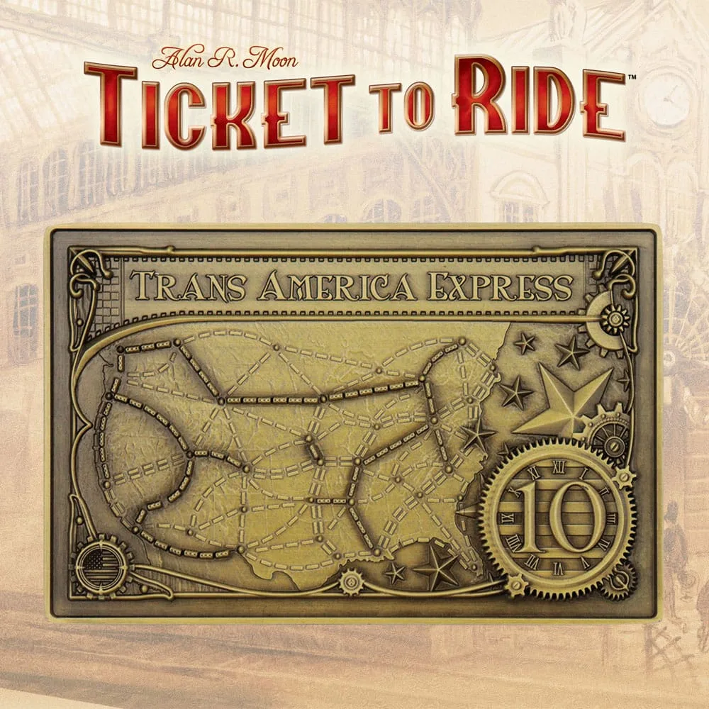 Ticket to Ride Ingot – Trans America Express 9 x 5.8 cm 2
