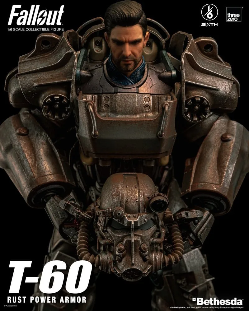 Fallout Action Figure – T-60 Rust Power Armor 1/6 8
