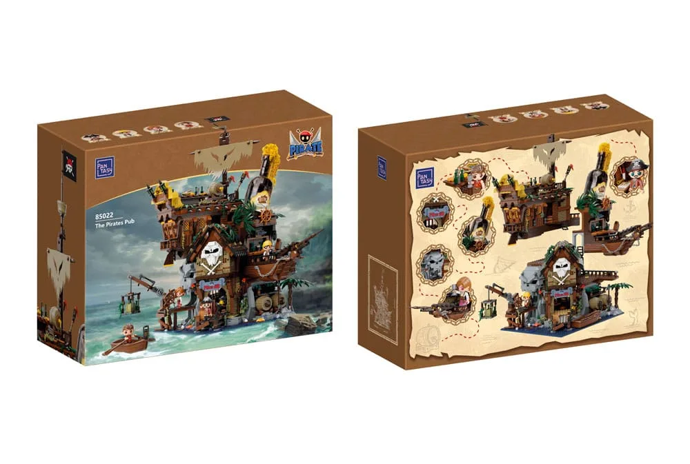 Pantasy Original bouwset – The Pirates Pub 44 x 44 x 58 cm 6