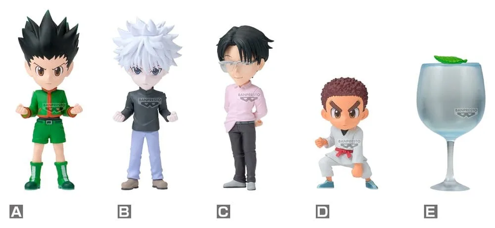 Hunter x Hunter Mini Figures – Heavens Arena WCF 4–7 cm