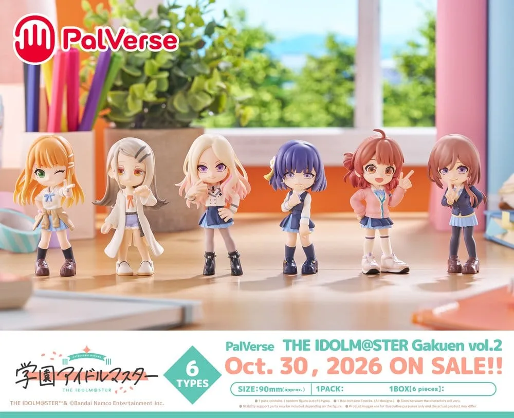 The Idolmaster minifiguren – PalVerse Vol 2 display 6 stuks 17