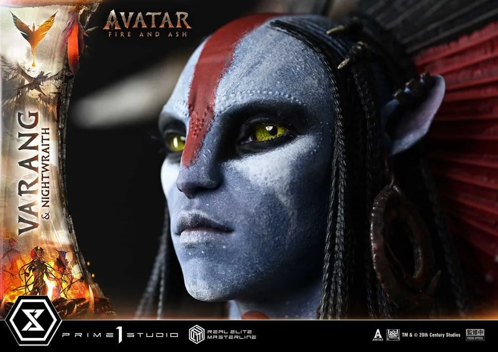 Avatar: Fire and Ash beeld – Varang & Nightwraith 96 cm 9