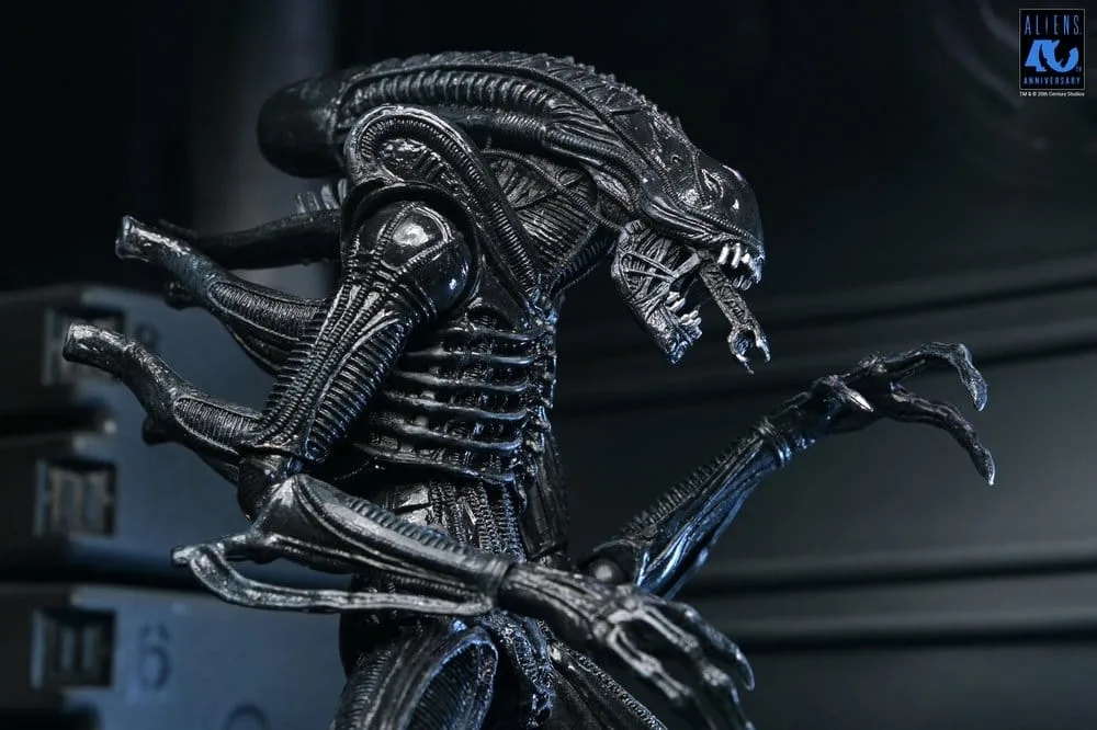 Aliens Action Figure – Black Xenomorph Warrior 23 cm 4
