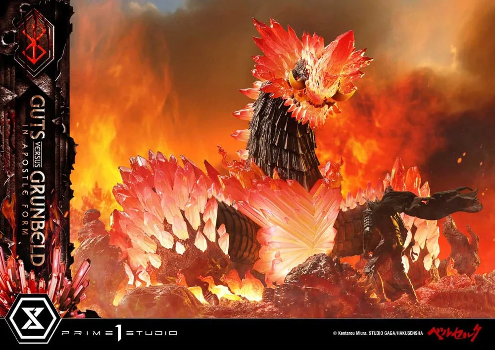 Berserk Diorama Statue – Guts vs. Grunbeld Apostle Form 12