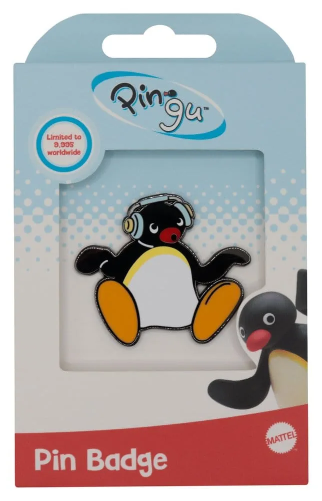 Pingu pin – Met koptelefoon, genummerd 5 x 4 cm 3