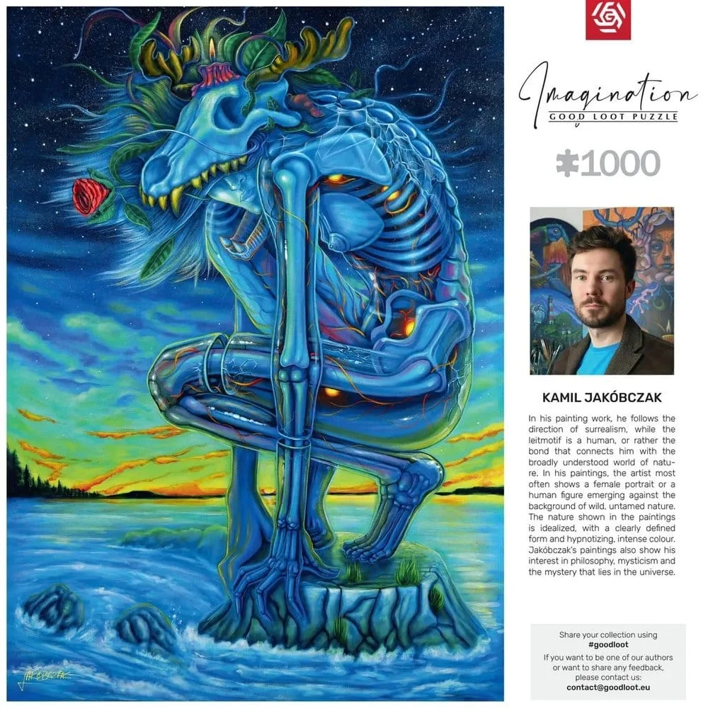 Imagination Series Puzzle – Bialy Wilk 1000 Pieces 3