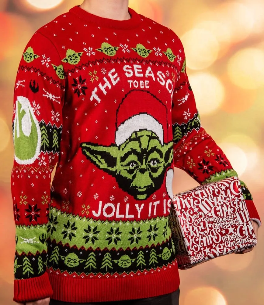 Star Wars Christmas Sweater – Yoda 3