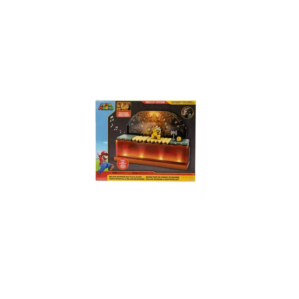Super Mario Playset – Bowser Battle Deluxe 3