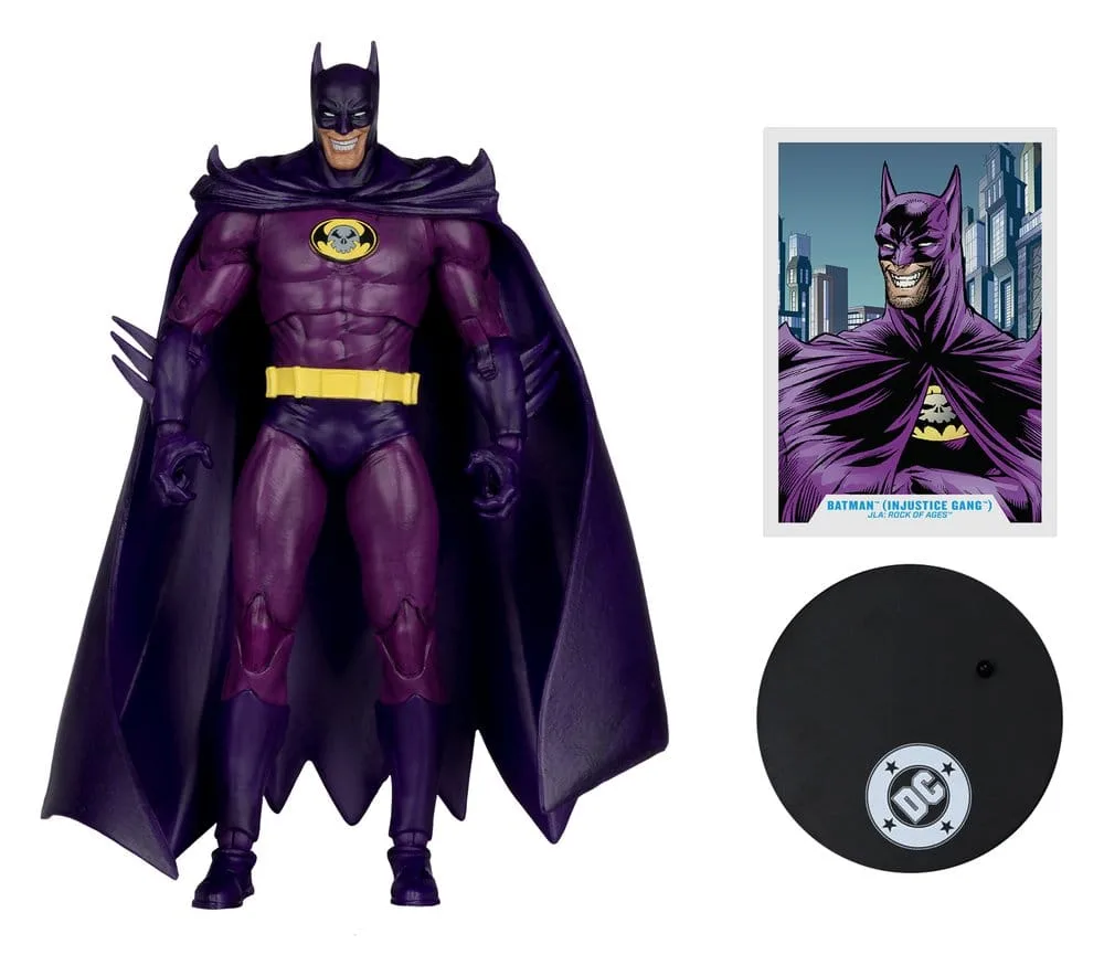 DC Multiverse Action Figure – Batman Red Platinum 18 cm 2