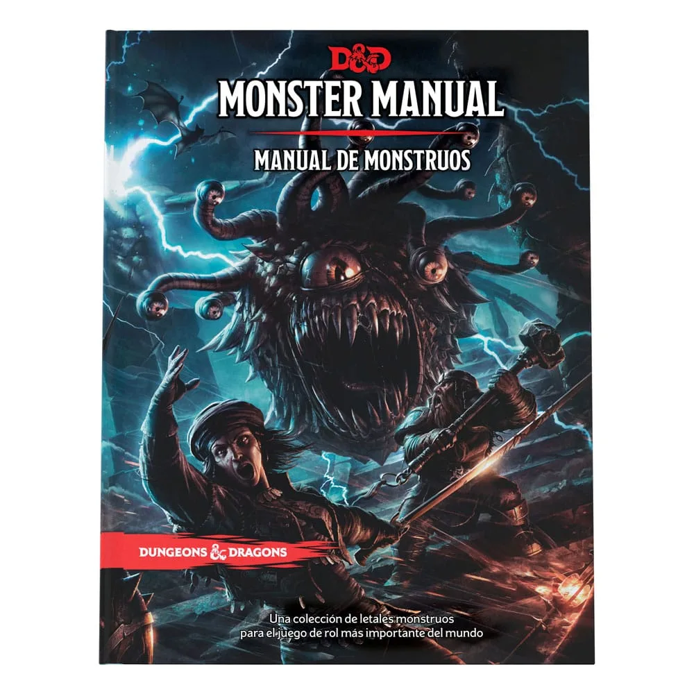 Dungeons & Dragons RPG Book – Monster Manual Spanish Edition