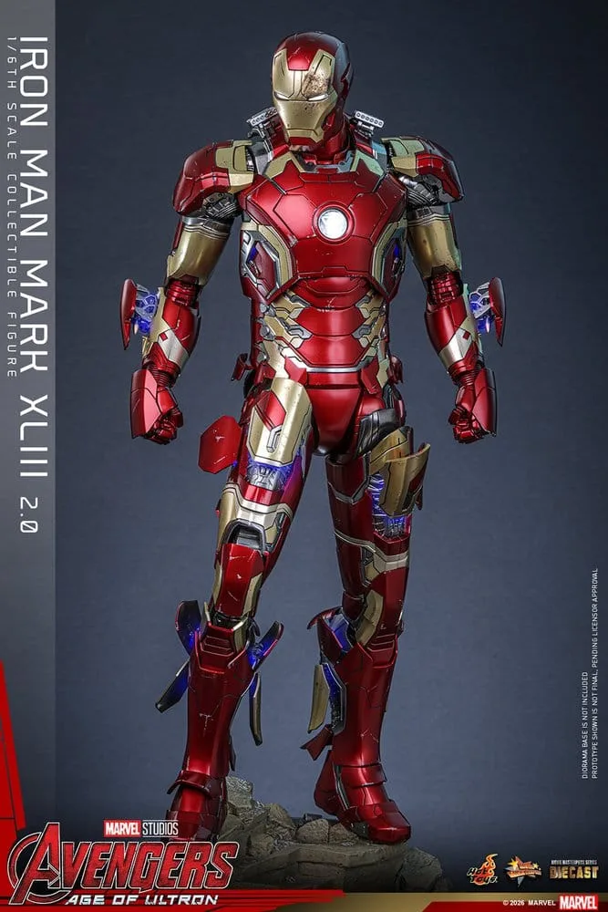 Avengers Action Figure – Iron Man Mark XLIII 2.0 1/6 32 cm 13