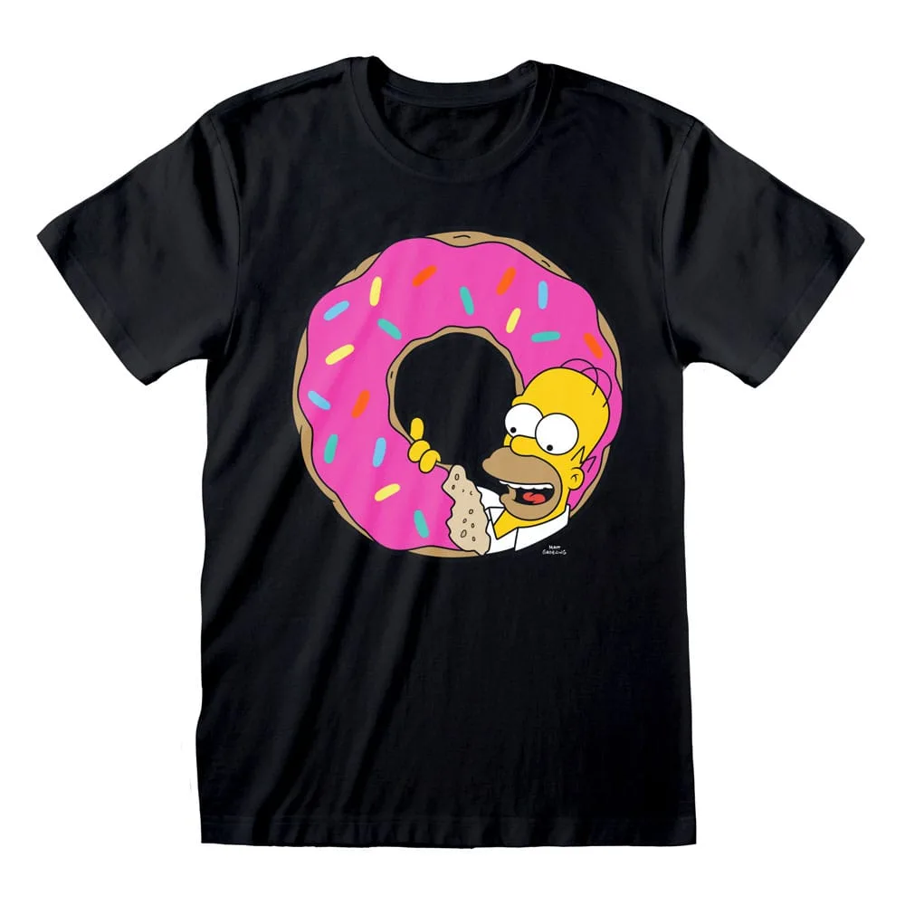 The Simpsons T-Shirt – Donut Size L