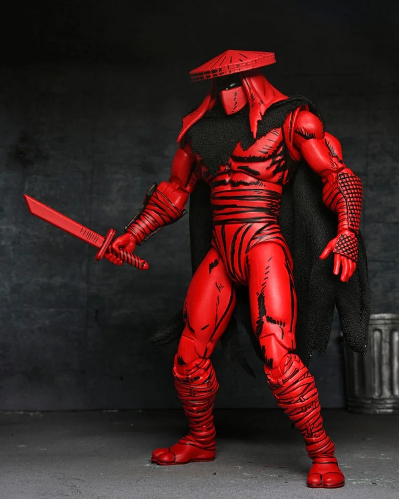 TMNT Action Figure – Red and Black Foot Assassin 18 cm 14