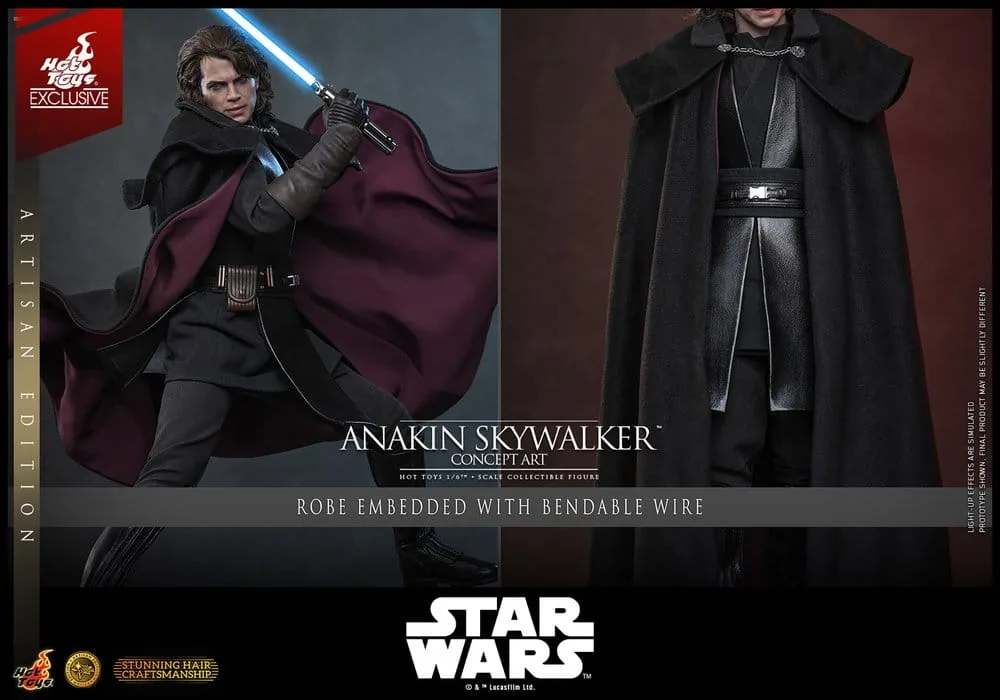 Star Wars Action Figure – Anakin Skywalker Concept Art 31 cm 20