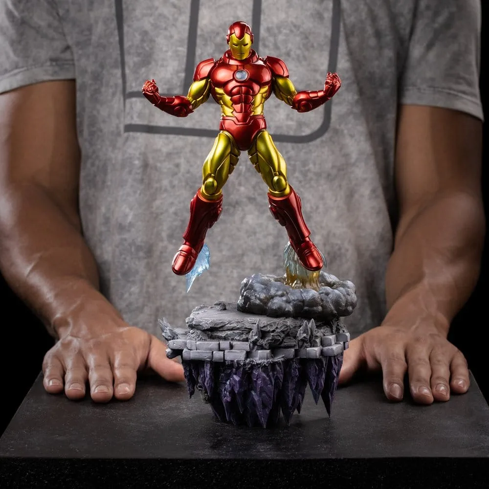 Marvel Comics Statue – Iron Man Deluxe 33 cm 9