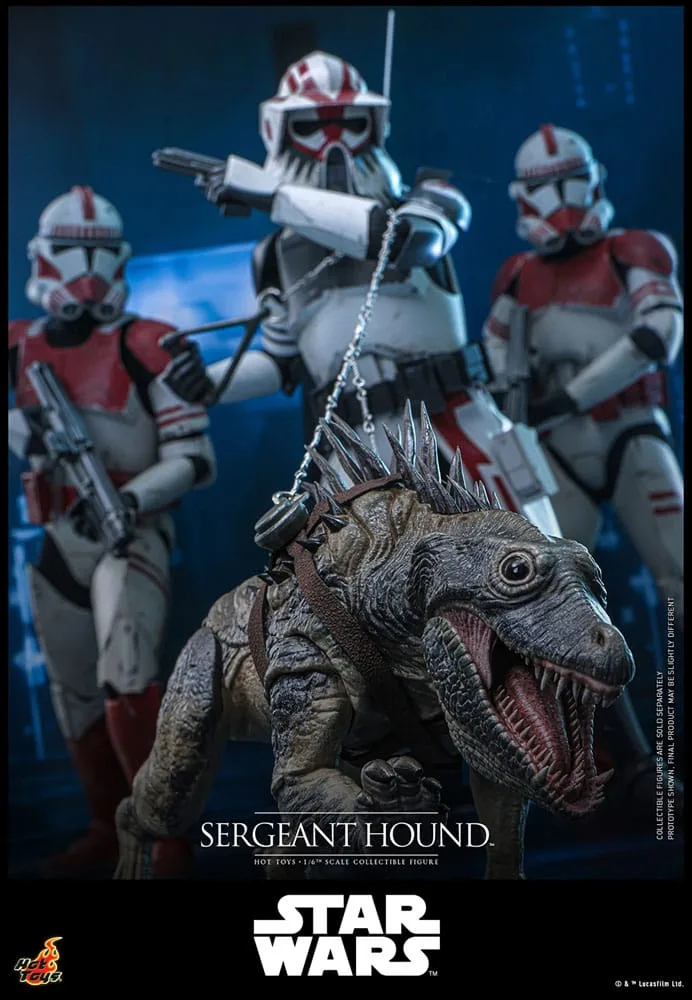 Star Wars The Clone Wars Action Figure – Sergeant Hound 30 cm 13