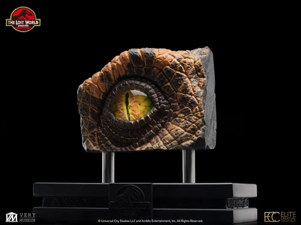 The Lost World Jurassic Park Bust – Male Velociraptor Eye Prop 23 cm 11
