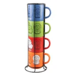 South Park Mug Set – 4 Ceramic Mugs with Stand 1
