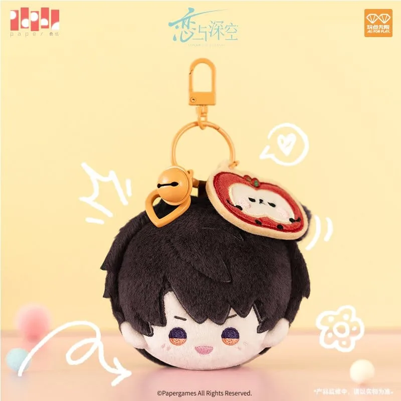 Love and Deepspace Plush Keychain – Caleb Playful Time 6 cm