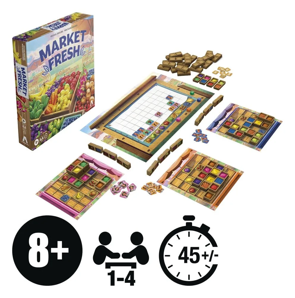 Market Fresh Bordspel – Strategisch kratten stapelen 18
