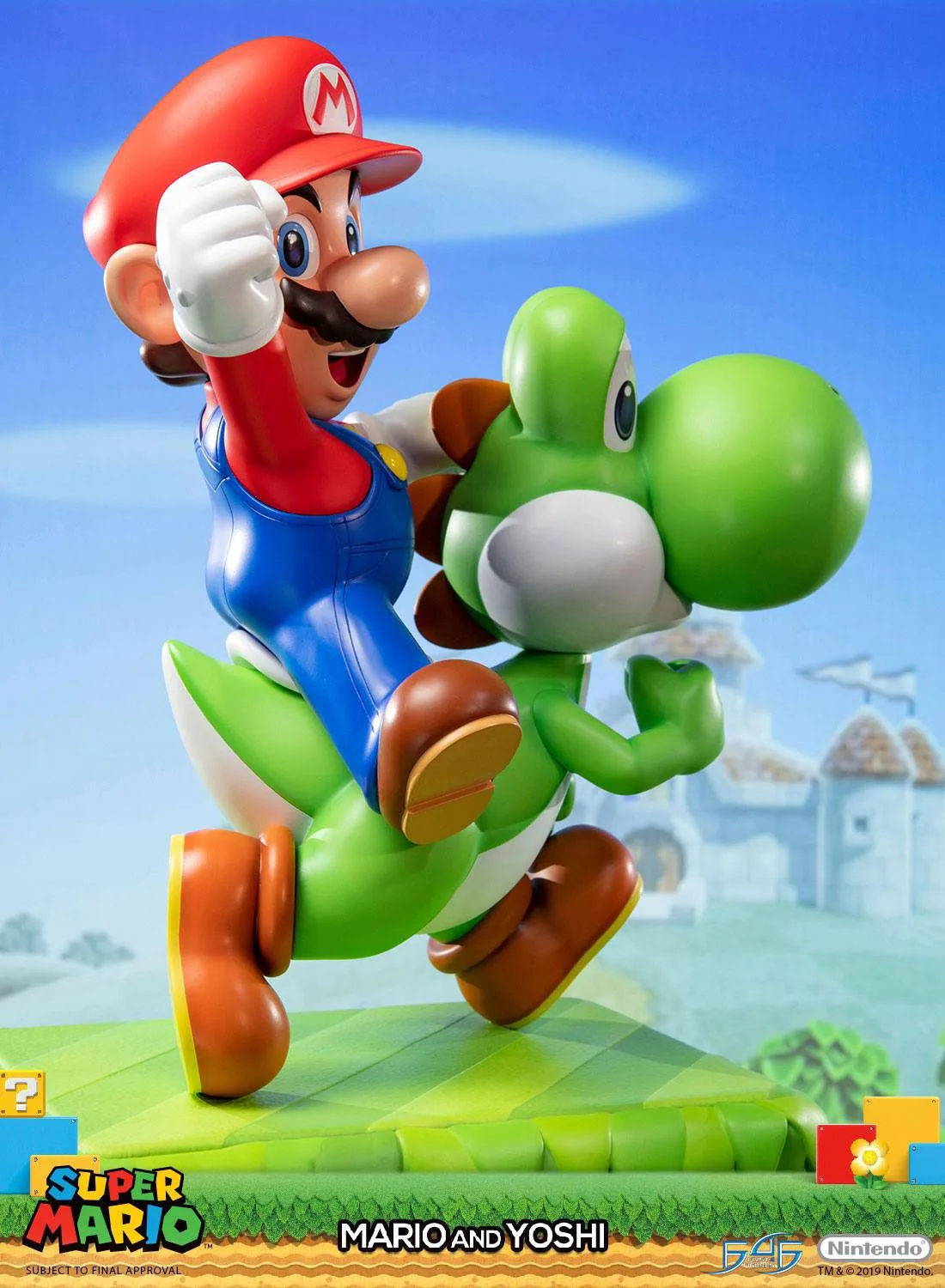 Super Mario Statue – Yoshi Duo 48 cm 16