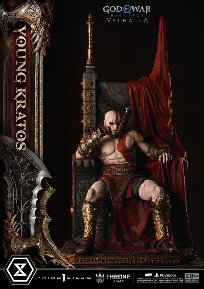 God of War Ragnarok Beeld – Young Kratos 1:3 91 cm 10