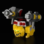 Da-Garn Action Figure – Brickroid Ga-Orn Animal Mode 2 cm 3