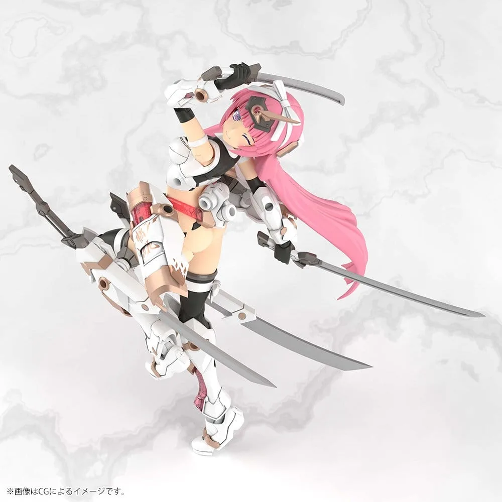 Frame Arms Girl Modellbausatz – Magatsuki Kikka Grande Scale 25 cm 15