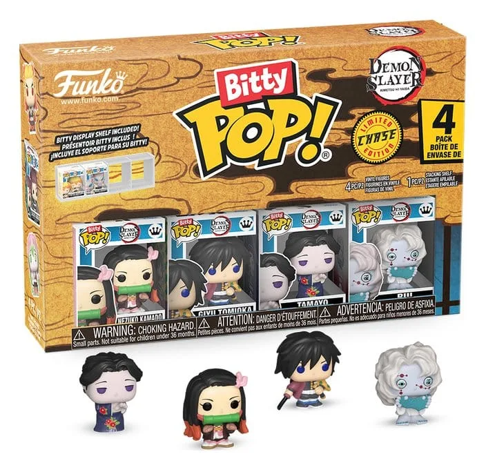 Demon Slayer Vinyl Figures – Nezuko Bitty POP! 4-Pack