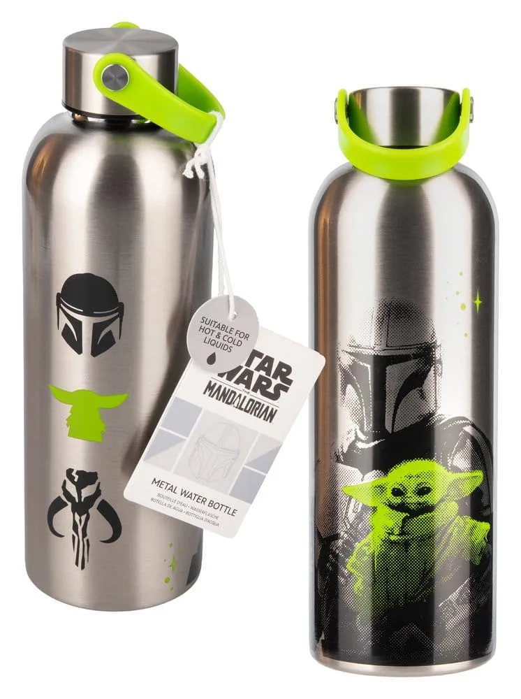 The Mandalorian Water Bottle – Din Djarin and Grogu 2