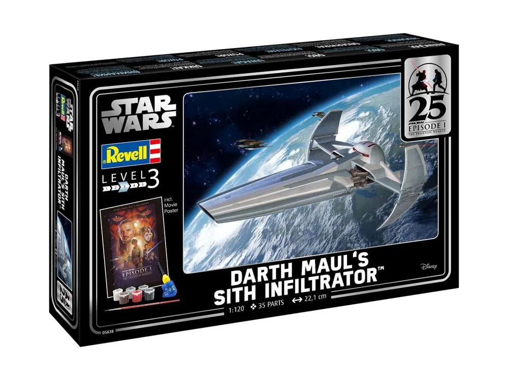 Star Wars Model Kit – Darth Maul’s Sith Infiltrator 22 cm 11