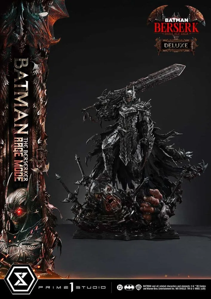 DC Comics Statue – Batman Berserker Rage Mode Deluxe 1/4 93 cm 6