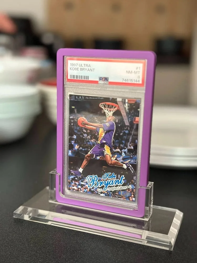Trading Card Slab Protector – Evoretro Purple PSA Bumper 2
