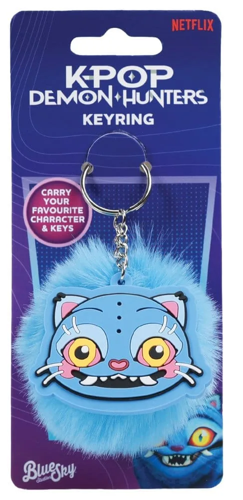 KPop Demon Hunters Keychain – Derpy Pom Pom 5 cm