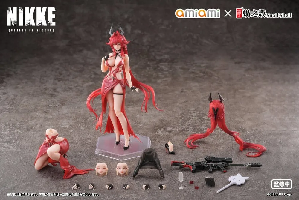 Goddess of Victory Nikke Action Figure – Red Hood Nonsense Red 16 cm 13