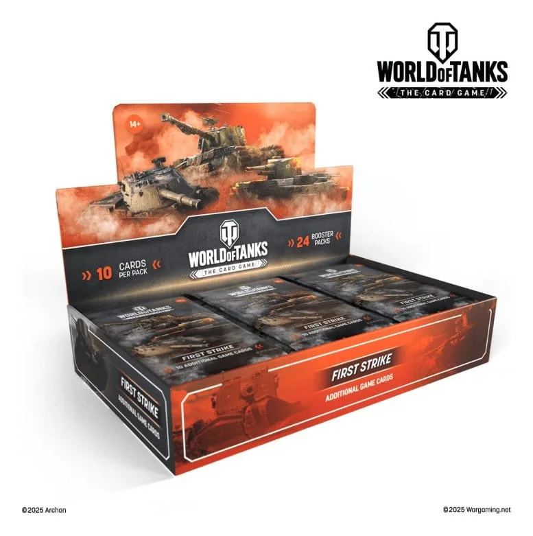 World of Tanks TCG Booster Display – First Strike 24 Packs 2