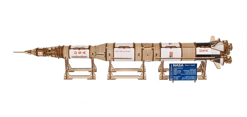 NASA Wooden Model Kit – Saturn V 7