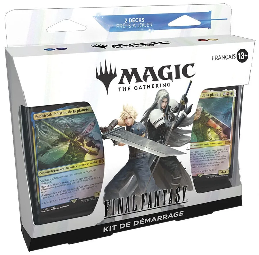 Magic the Gathering Final Fantasy Starter Kit – French Display of 12