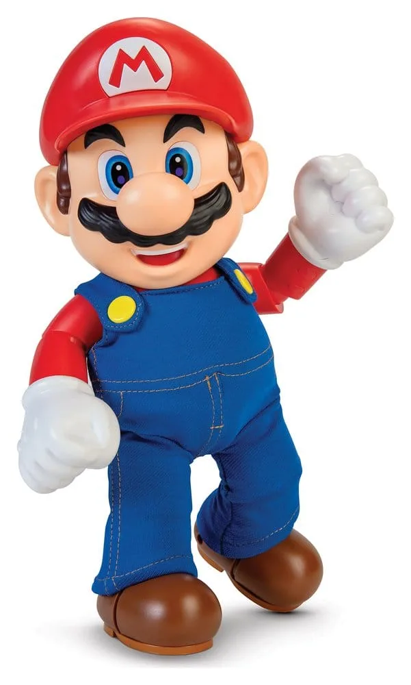 Super Mario Actiefiguur – It's-a-Me met geluid 36 cm 9