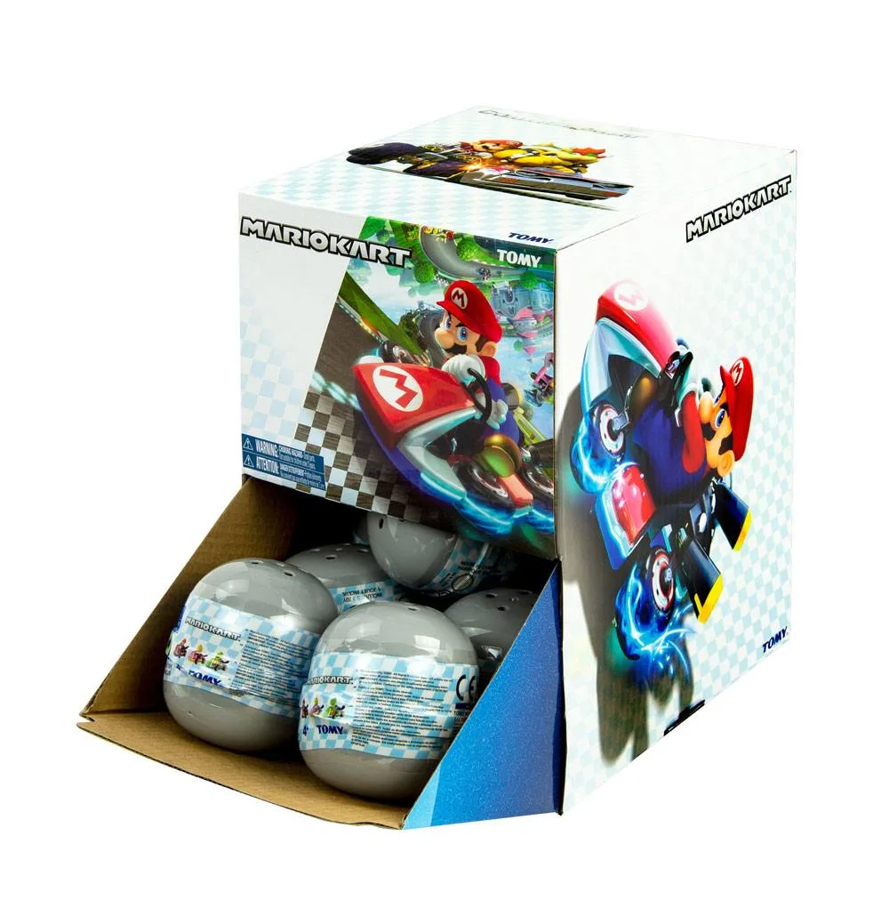 Mario Kart Pull-Back Cars – 12 Mystery Packs 2