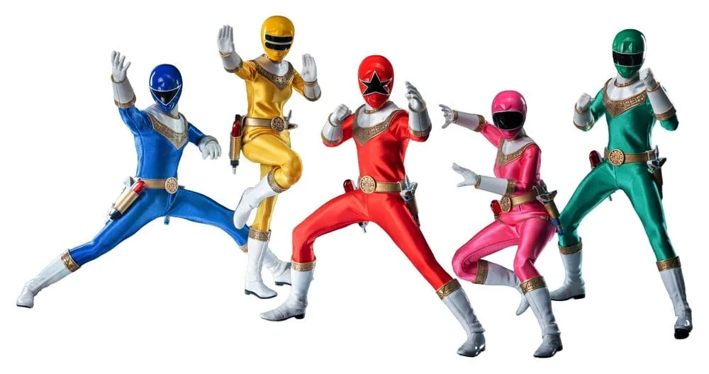 Power Rangers Zeo Action Figures – FigZero 1/6 Five-Pack 30 cm