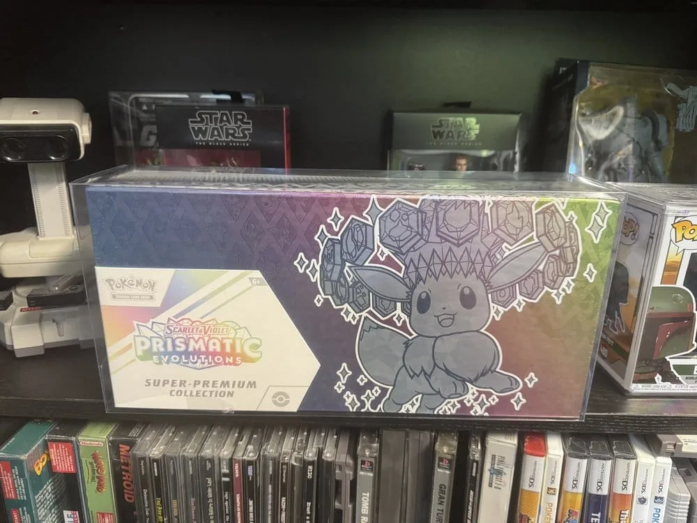 Pokémon Box Protectors – Prismatic Evolutions 2-Pack 38 x 18 cm