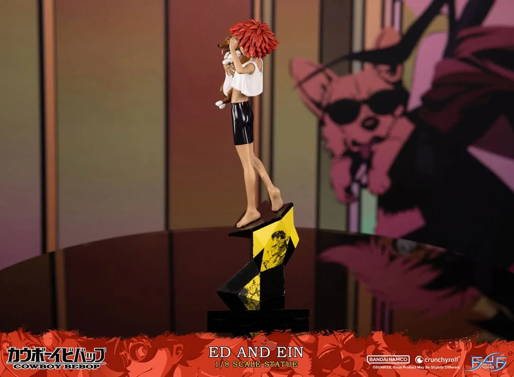 Cowboy Bebop Statue – Ed and Ein 1:8 28 cm 13