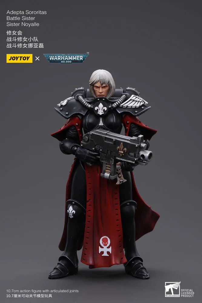 Warhammer 40K Action Figure – Sister Noyalle 1/18 Scale 10 cm 6