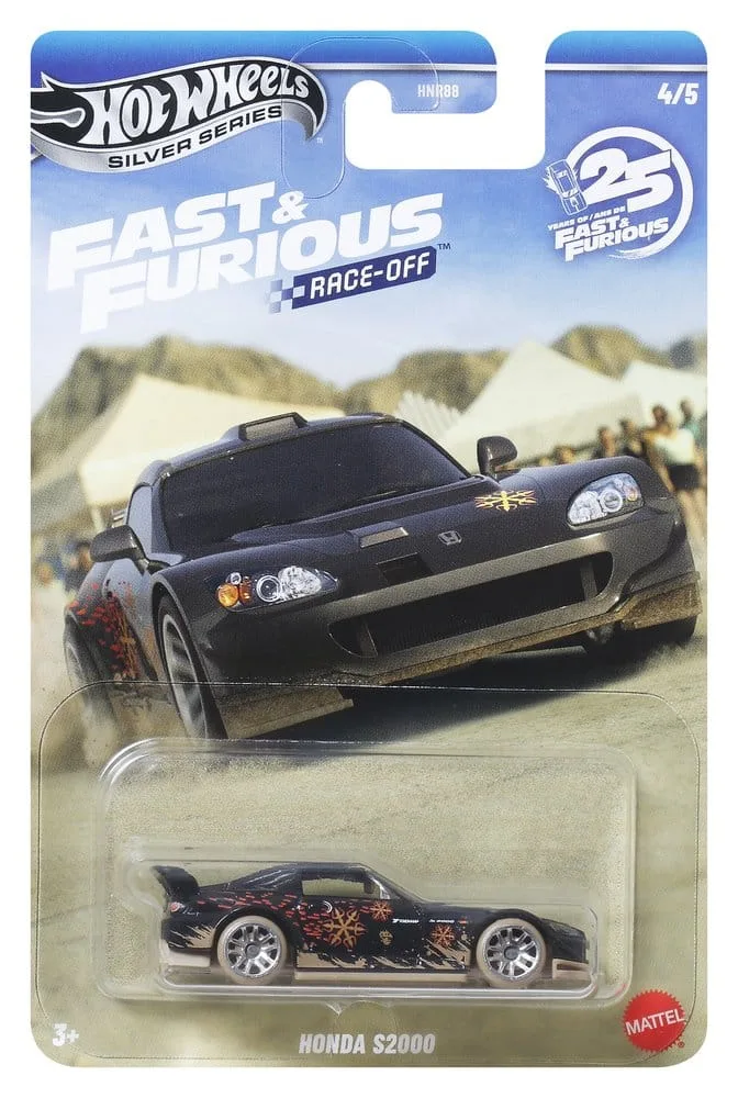 Fast & Furious Die-Cast Cars – Hot Wheels Silver Series 1/64 18